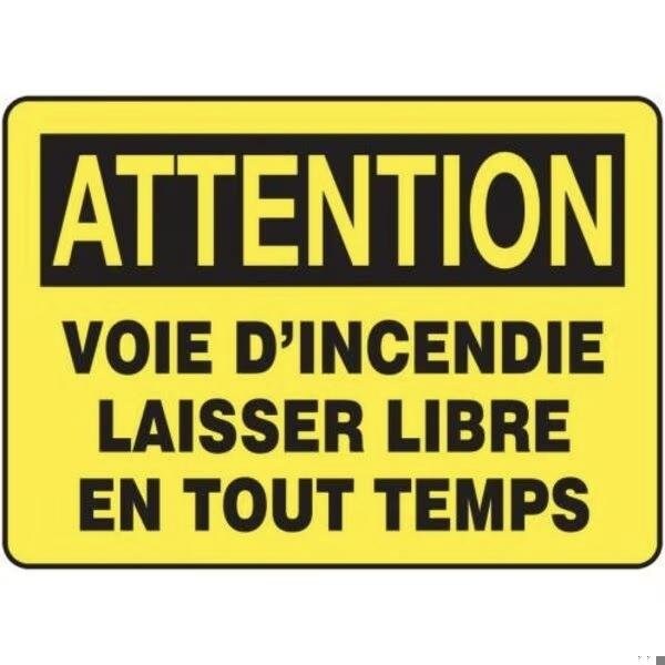 Accuform BIOHAZARD, Plastic, 8 in x 8 in, Wall Mount PSP773 - main